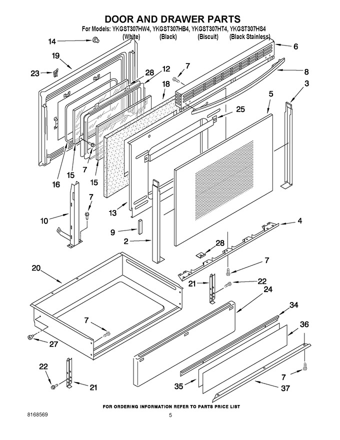 Diagram for YKGST307HS4