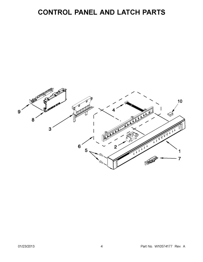 Diagram for WDF530PSYM4