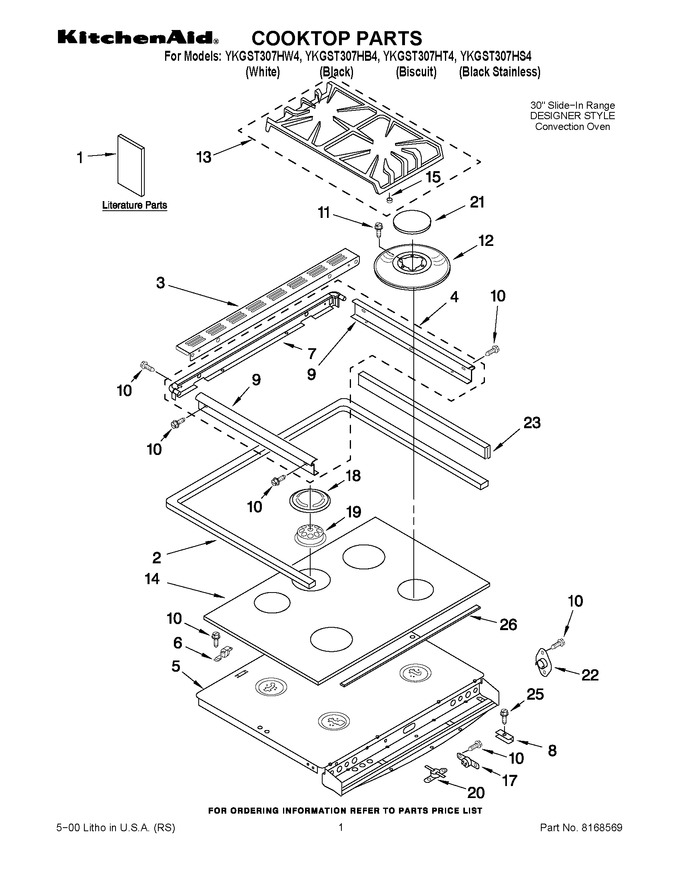 Diagram for YKGST307HS4