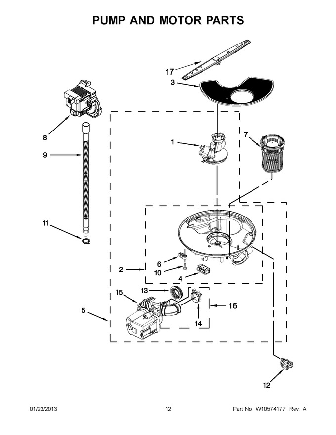 Diagram for WDF530PSYM4