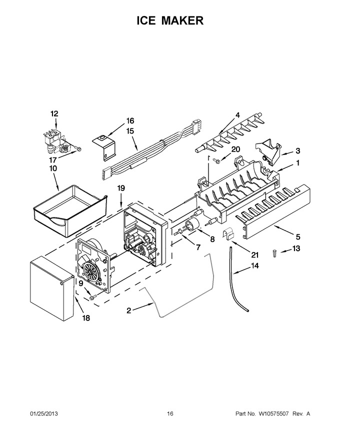 Diagram for KBFS25EWWH9