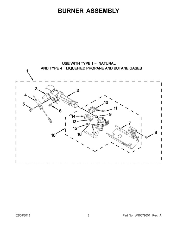 Diagram for WGD8200YW3