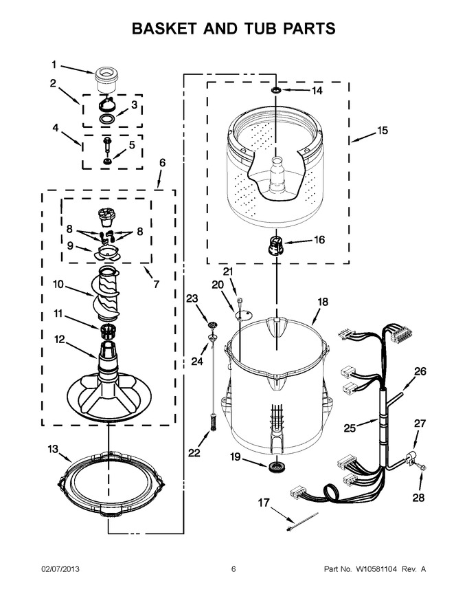 Diagram for 7MWTW1602BM0