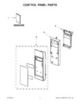 Diagram for 01 - Control Panel Parts