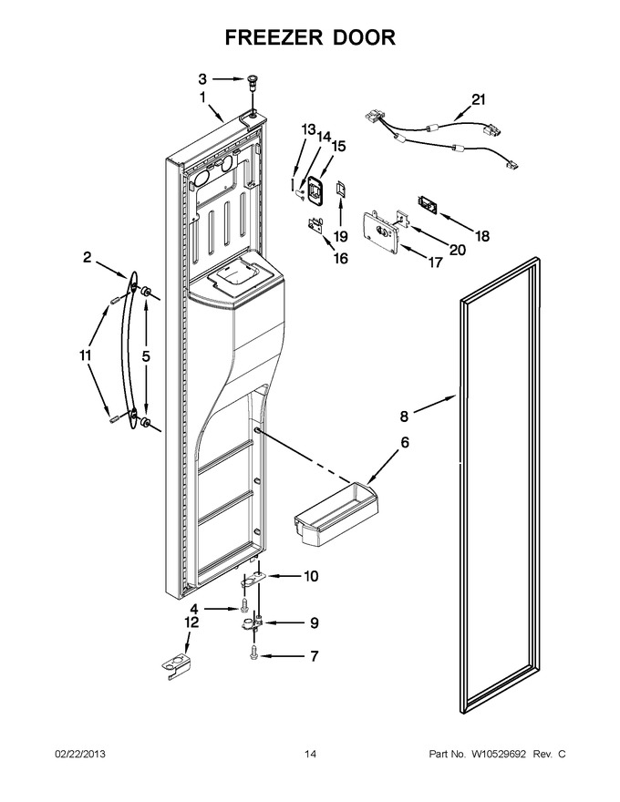 Diagram for WRS537SIAW00