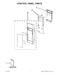 Diagram for 01 - Control Panel Parts