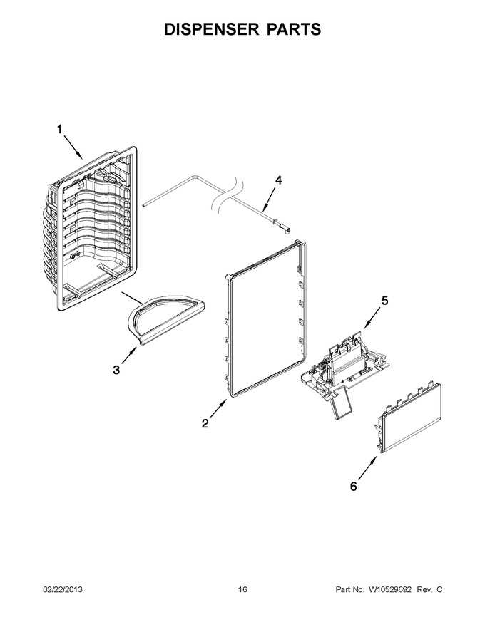 Diagram for WRS537SIAW00