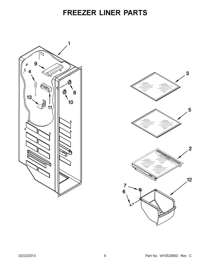 Diagram for WRS537SIAW00