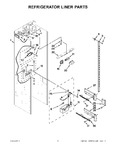 Diagram for 03 - Refrigerator Liner Parts