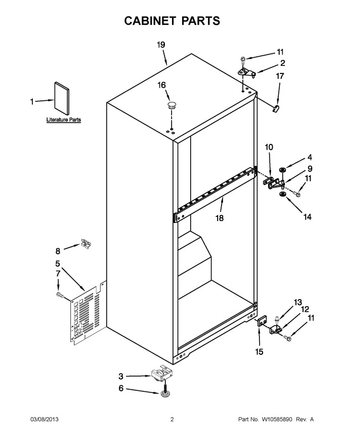 Diagram for W8TXNGFWB03