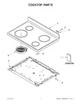 Diagram for 01 - Cooktop Parts
