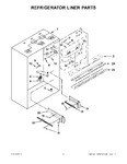 Diagram for 03 - Refrigerator Liner Parts