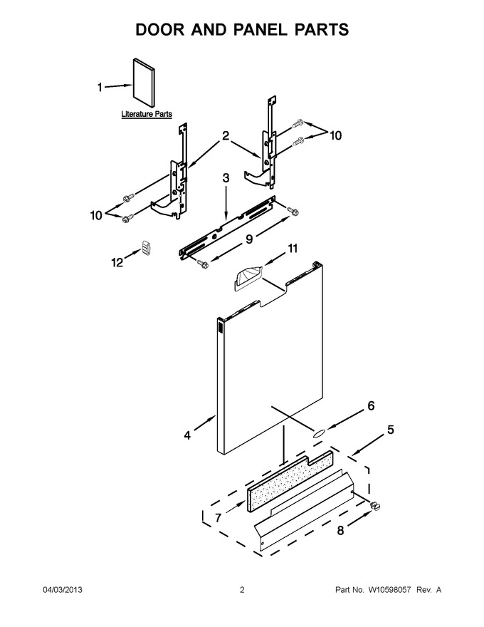 Diagram for WDF730PAYB5