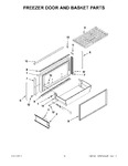 Diagram for 07 - Freezer Door And Basket Parts