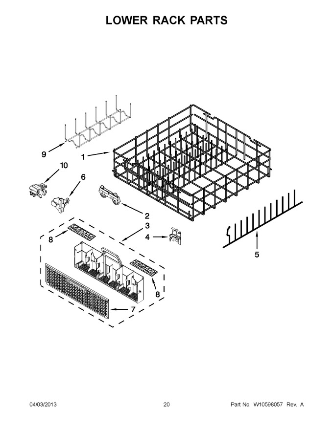 Diagram for WDF730PAYB5