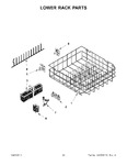 Diagram for 10 - Lower Rack Parts