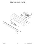 Diagram for 02 - Control Panel Parts