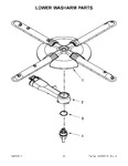 Diagram for 11 - Lower Washarm Parts