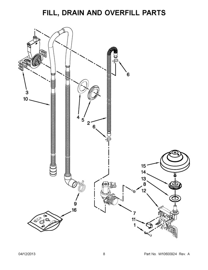 Diagram for WDF750SAYW2