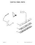 Diagram for 06 - Control Panel Parts