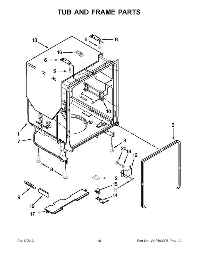 Diagram for WDF530PSYB5