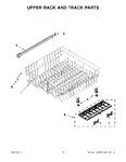 Diagram for 09 - Upper Rack And Track Parts