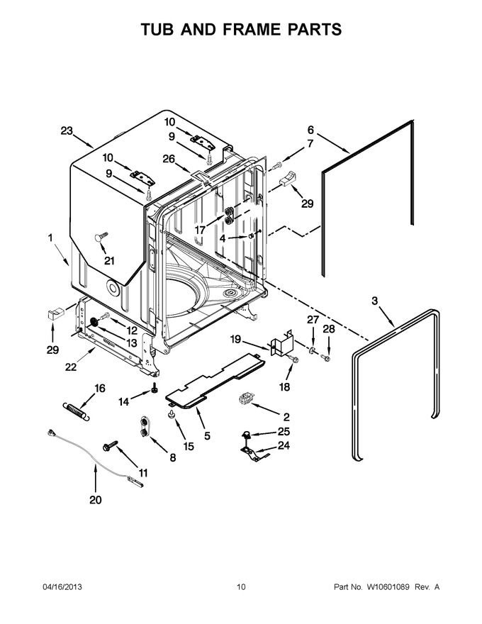 Diagram for WDF780SLYW2