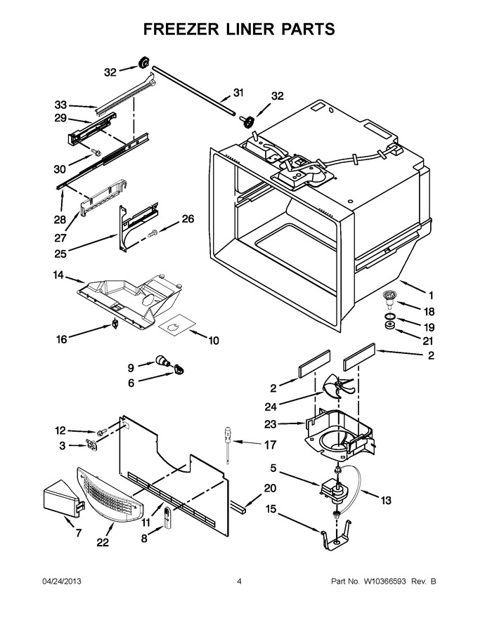 Diagram for KBFS22EWMS3