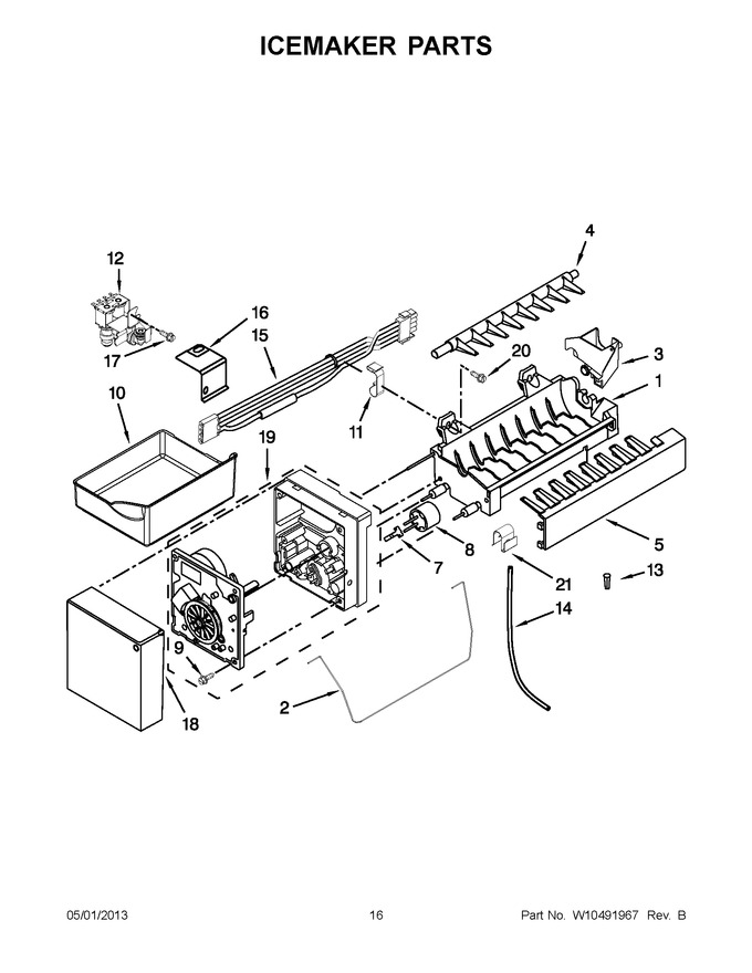 Diagram for KBFS22EWMS5