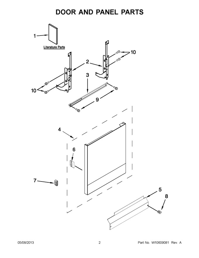 Diagram for WDP350PAAW2