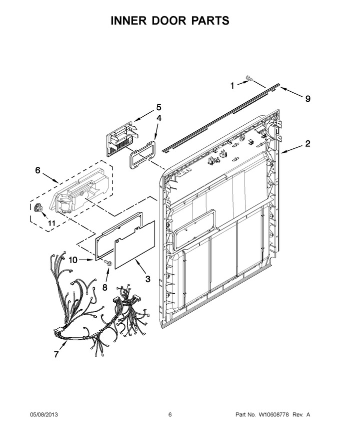Diagram for WDF510PAYT8