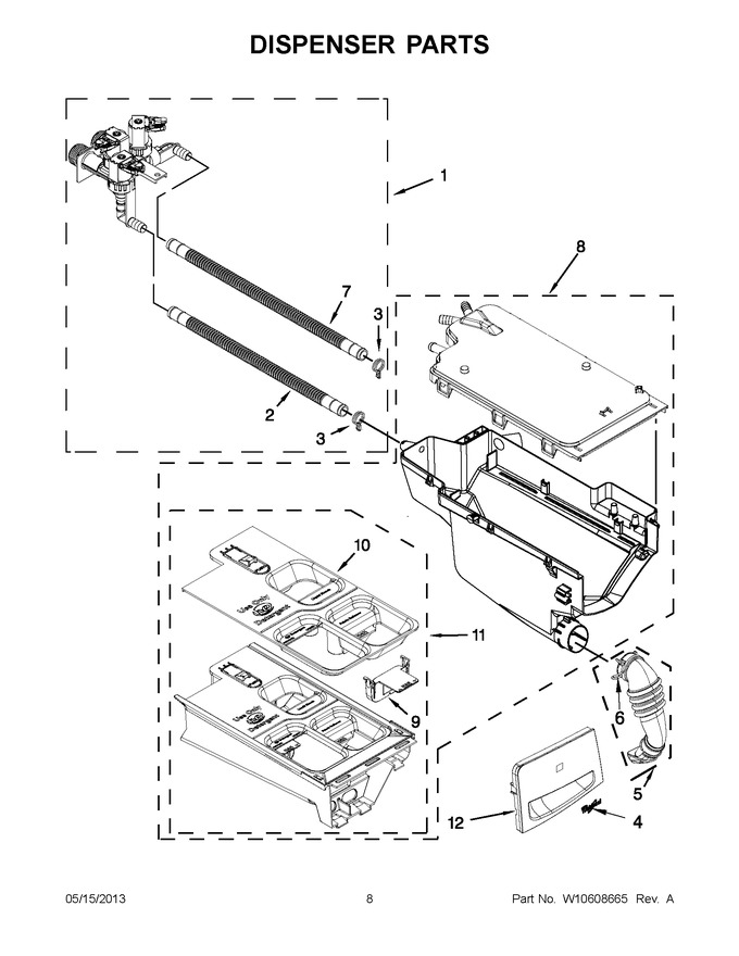 Diagram for WFW80HEBC1