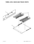 Diagram for 11 - Third Level Rack And Track Parts