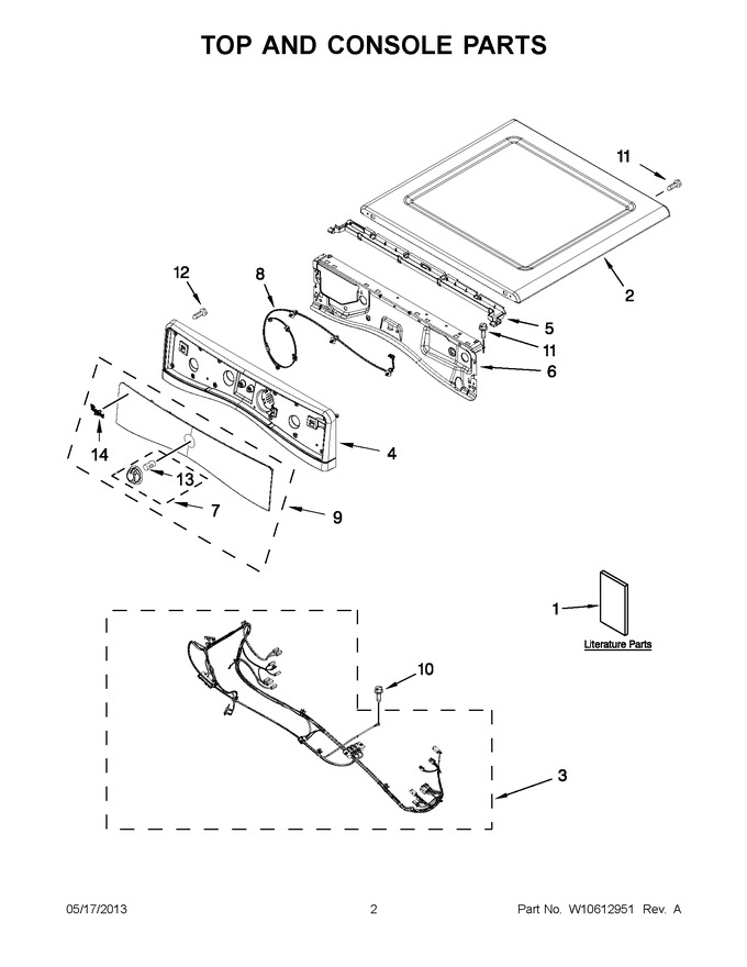 Diagram for YWED88HEAC1