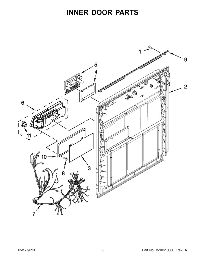 Diagram for IUD3100BW1