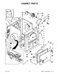 Diagram for 02 - Cabinet Parts