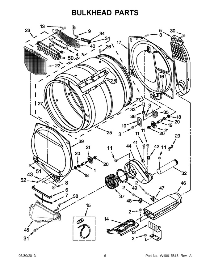 Diagram for YWED5600XW1