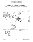 Diagram for 05 - Burner Assembly