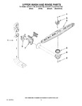 Diagram for 07 - Upper Wash And Rinse Parts