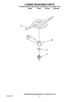 Diagram for 11 - Lower Washarm Parts