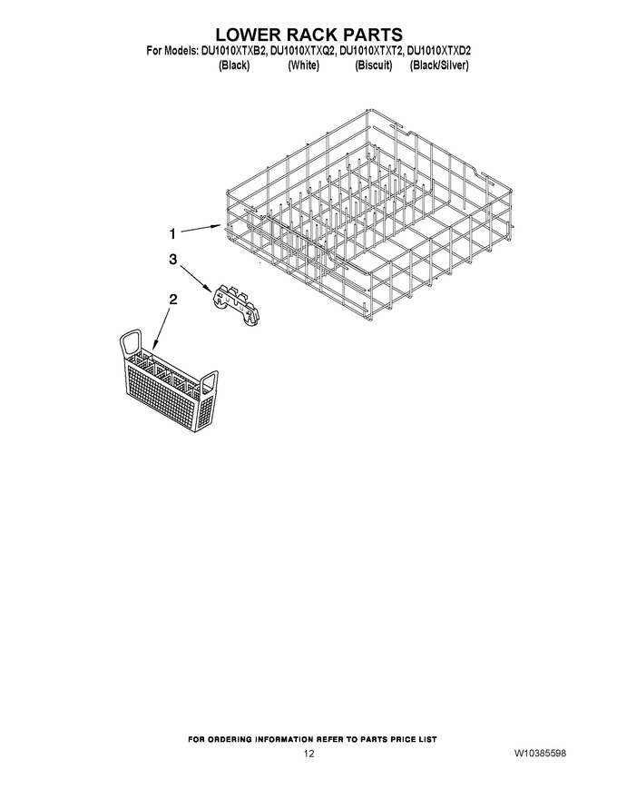 Diagram for DU1010XTXD2