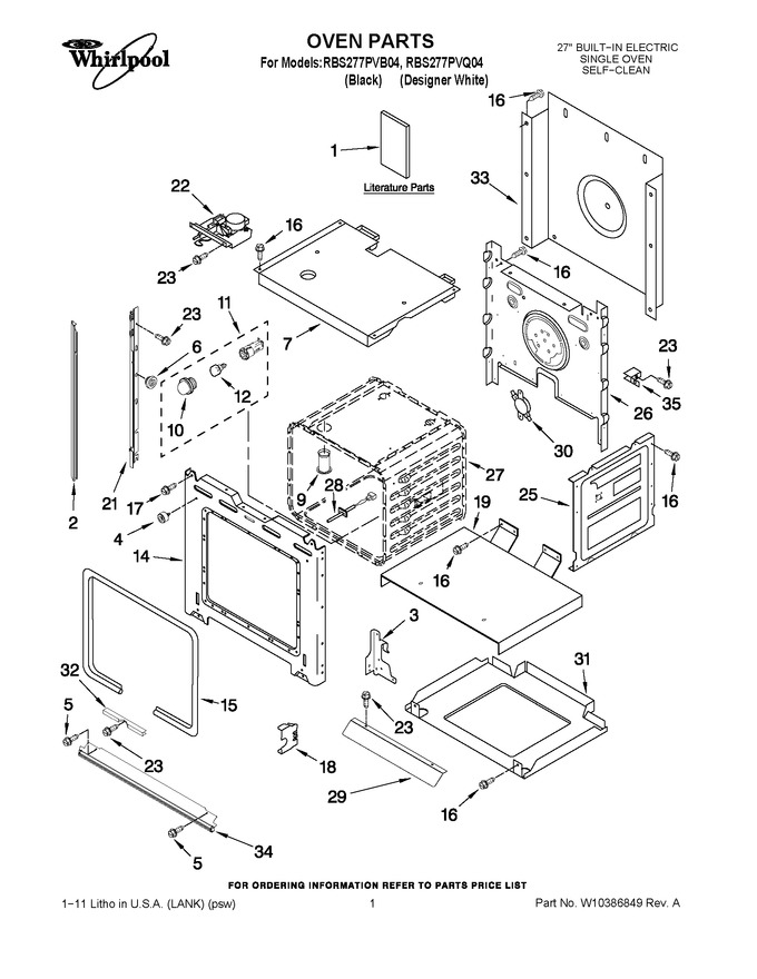 Diagram for RBS277PVQ04
