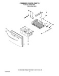 Diagram for 10 - Freezer Door Parts
