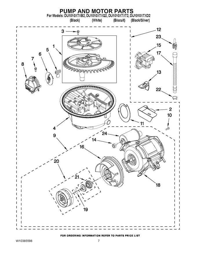 Diagram for DU1010XTXB2