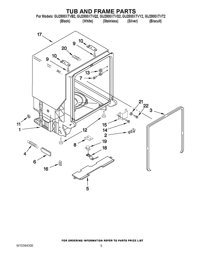 Diagram for GU2800XTVQ2
