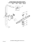 Diagram for 07 - Upper Wash And Rinse Parts