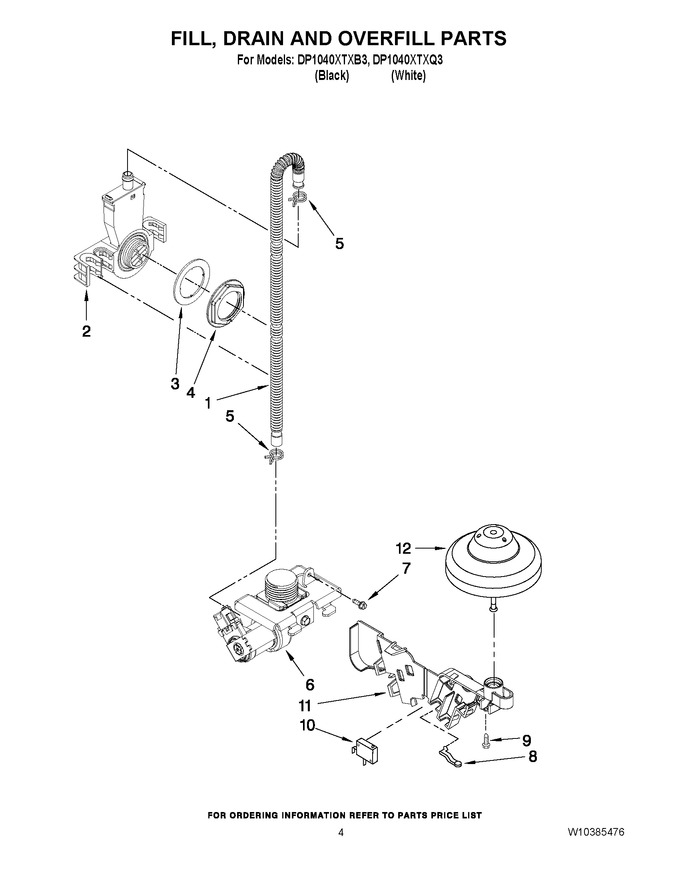 Diagram for DP1040XTXB3