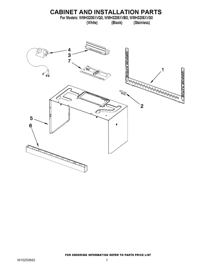 Diagram for WMH3205XVQ0