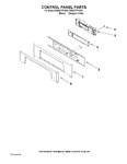 Diagram for 02 - Control Panel Parts