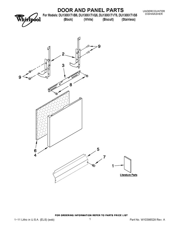 Diagram for DU1300XTVB5
